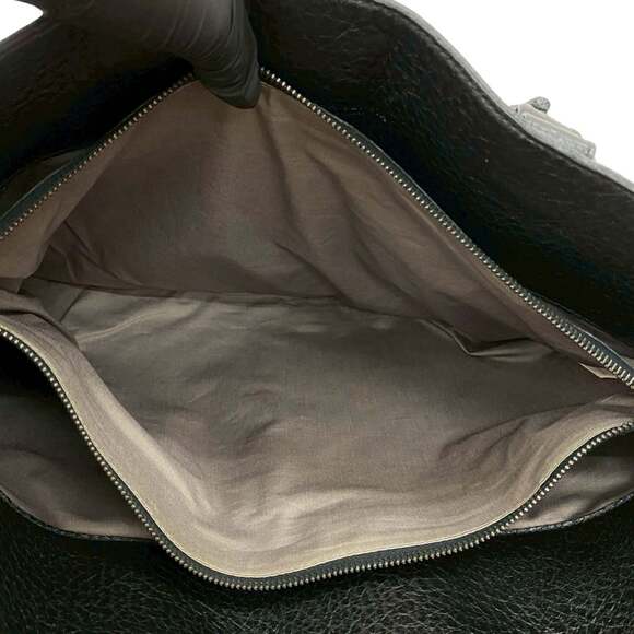 BOTTEGA VENETA Black Leather Intrecciato Tote Bag - Picture 10 of 10